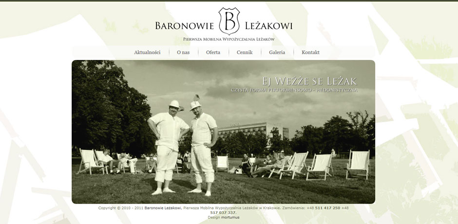 Baronowie Leżakowi - wypożyczalnia leżaków Kraków